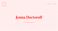 Desktop Screenshot of jennadoctoroff.com